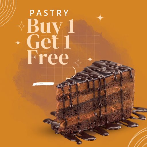 Pastry: Buy 1 & Get 1 Free